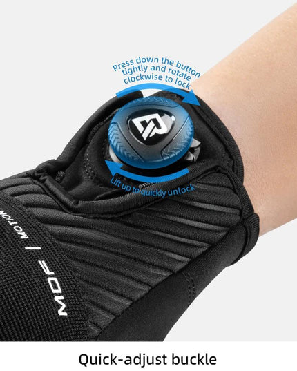 ROCKBROS Gloves Touch Screen Riding MTB Bike Bicycle Motorcycle Gloves SBR Palm Pad Fitness Climbing Thick Protective Glove
