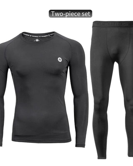 ROCKBROS Men's Tracksuit Gym Fitness Running 5 Pcs/Set Quick Dry Sweat-absorb Compression Sport Suit Clothes Jogging Sport Wear