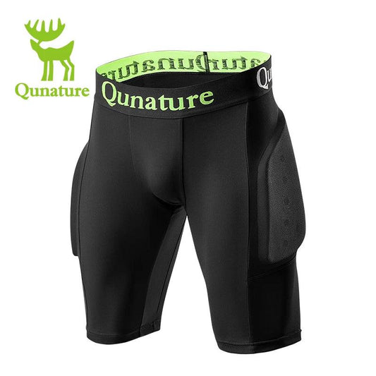 Qunature Ski Hip Protector Pants Adjustable Adult Sports Gear Shorts Snowboard Protection 3D Hip Pads for Motorcycle Skating