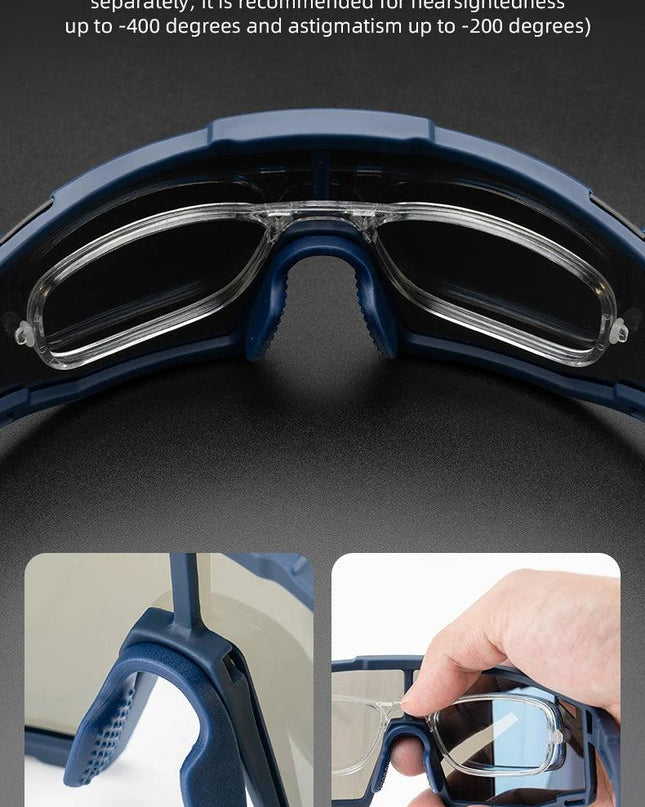 ROCKBROS Cycling Sunglasses Photochromic Polarized Bike Glasses UV400 Ultraviolet Outdoor Sport Hiking Glasses Eyewear Equipment