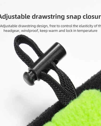 ROCKBROS Warm Cap Winter Windproof Hat Thermal Polar Fleece Balaclava Hat Outdoor Hand Cap Cold Padded Hood Neck
