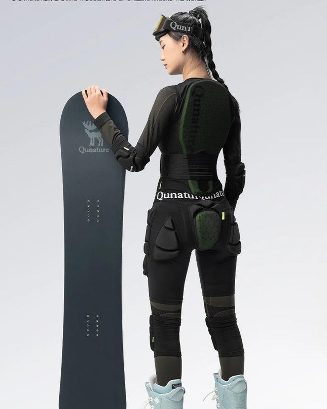 Qunature EVA Padded Ski Hip Protection Pad Safety Ski Hip Protector Snowboard Sports Hip Protective Gear Shock-absorbing