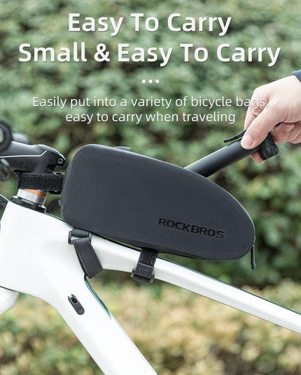 ROCKBROS Bike Pump 80PSI Schrader Presta Valve Bicyle Pump MTB Road Mini Portable Air Inflator nylon Cycling Pump Accessories