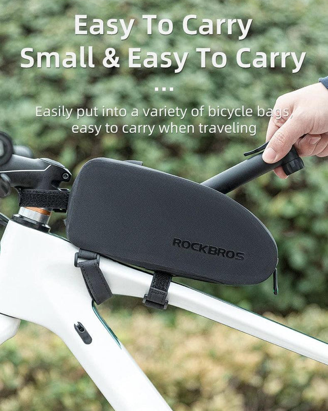 ROCKBROS Bike Pump 80PSI Schrader Presta Valve Bicyle Pump MTB Road Mini Portable Air Inflator nylon Cycling Pump Accessories