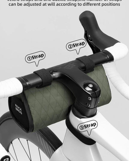 ROCKBROS Multifunctional Bike Bag Windproof Detachable Bag Large Capacity Pannier As Front Bag Tail Bag Cycling Accessories