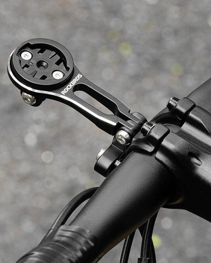 ROCKBROS Bike Bracket Front Light Lamp Holder Aluminum Alloy Extension Holder for Bicycle Computer Wahoo Bryton Garmin Bracket