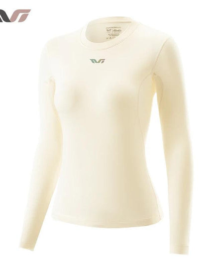 ROCKBROS TVI Series Thermal Underwear Lightweight Fleece Long Sleeve Innerwear Autumn Winter Women Tight Underwear Cycling Wear