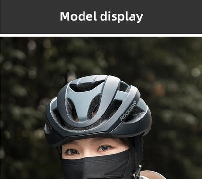 ROCKBROS Windproof Warm Winter Cycling Mask Nose Breathable Men's Black Neck Sport Scarves Sports Equipment for Running Cycling