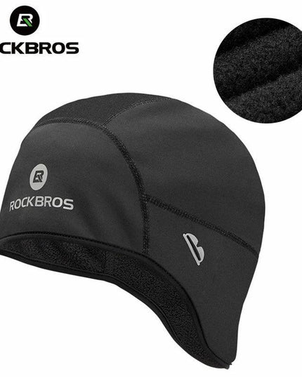 ROCKBROS Cycling Cap Winter Caps Keep warm Cap Bandana Sports Ski Running Headband Windproof Bicycle Cap Men Riding Head Cap