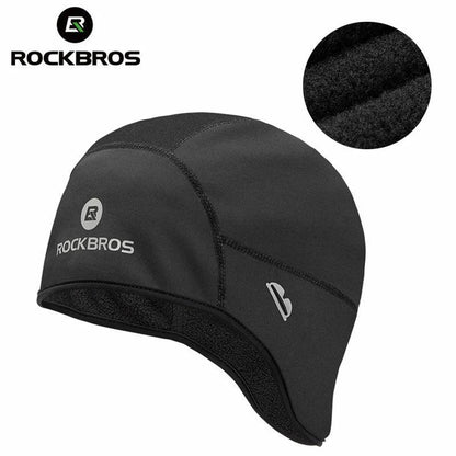 ROCKBROS Cycling Cap Winter Caps Keep warm Cap Bandana Sports Ski Running Headband Windproof Bicycle Cap Men Riding Head Cap