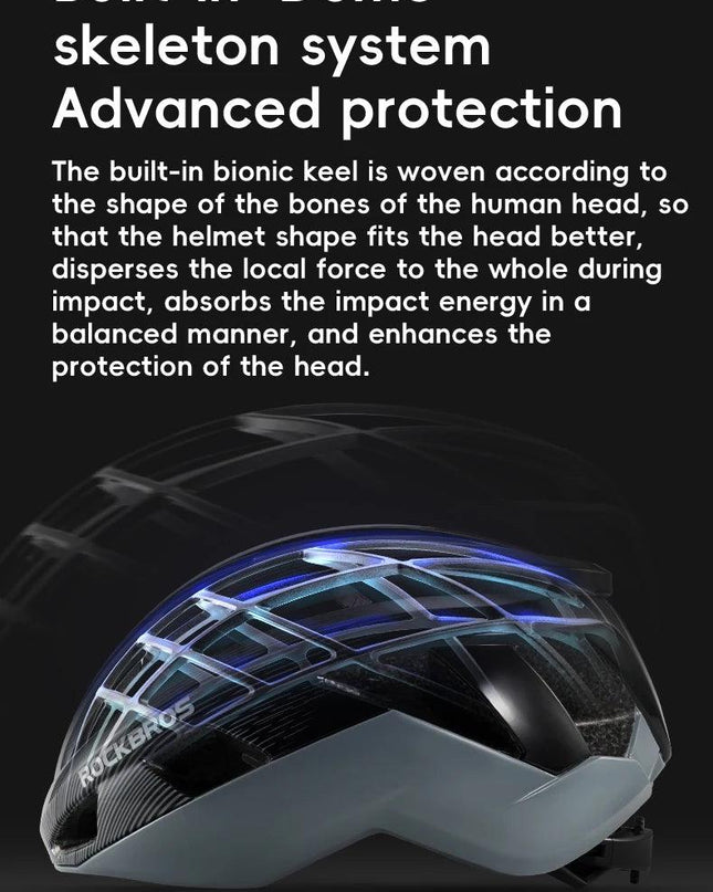 ROCKBROS Cycling Helmet Ultralight Fashion Breathable MTB Road Bicycle Helmet Men Women Suit 54-62CM Racing Bike Equipments ﻿