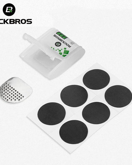 ROCKBROS No Glue Chip Bicycle Tire Repair Kit Mountain Bike Tire Repair Piece Thin Road Bike Available 1 piece Bike Accessories