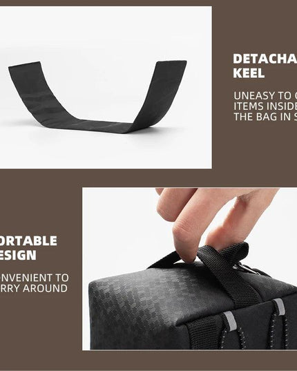 ROCKBROS Bicycle Front Bag Large Capacity Storage Case MTB Road Cycling Bicycle Handlebar Multifunction Basket Bike Accessories