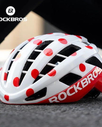 ROCKBROS Cycling Helmet Ultralight Fashion Breathable MTB Road Bicycle Helmet Men Women Suit 54-62CM Racing Bike Equipments ﻿