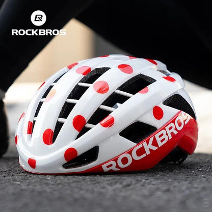 ROCKBROS Cycling Helmet Ultralight Fashion Breathable MTB Road Bicycle Helmet Men Women Suit 54-62CM Racing Bike Equipments ﻿