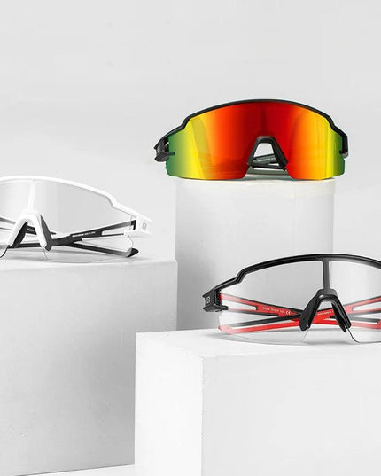 ROCKBROS Cycling Glasses Photochromic Eye Protecting Glasses Glasses Eyewear Goggles Windproof Bicycle Outdoor Sports Sunglasses