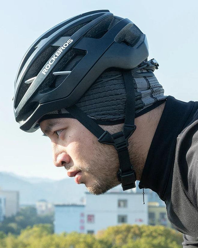 ROCKBROS Cycling Cap Outdoor Sports Balaclava Motorcycle Hat Sun Protection Riding Bike Caps Windproof MTB Cycling Headwear