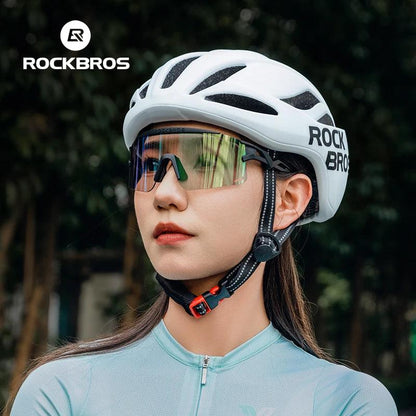 ROCKBROS New Cycling Glasses Ultralight Photochromic Anti-Fog Cycling Sunglasses MTB Road Outdoor Sports UV Protection Goggles ﻿