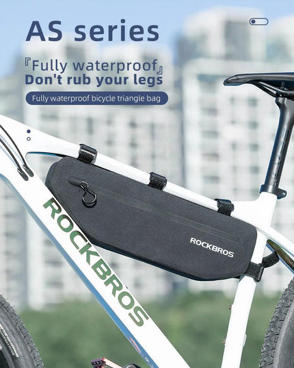 ROCKBROS Cycling Bicycle Bags Top Tube Front Frame Bag Waterproof MTB Road Triangle Pannier Dirt-resistant Bike Accessories Bags