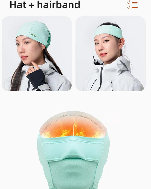 ROCKBROS TVI Winter Winproof Cycling Warm Mask Women's Neck Sport Scarves Great Stretch Sports Equip for Cycling Running Fishing