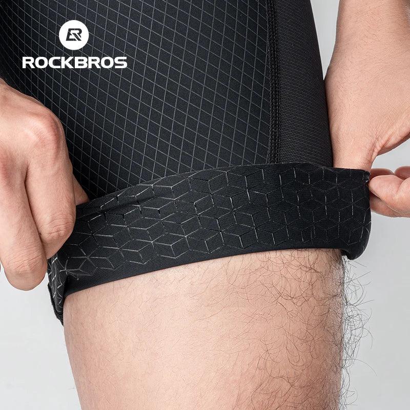 ROCKBROS Cycling Shorts Breathable Bicycle Clothing Sports Racing Tights Reflective With Pockets Quick Dry Bike Half Pants