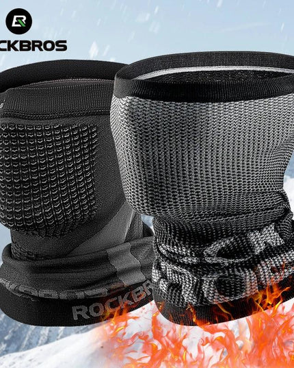 ROCKBROS Bike Mask Winter Skiing Running Headgear Balaclava Breathable Warm Scarf Windproof Outdoor 360° Protection Thermal Mask