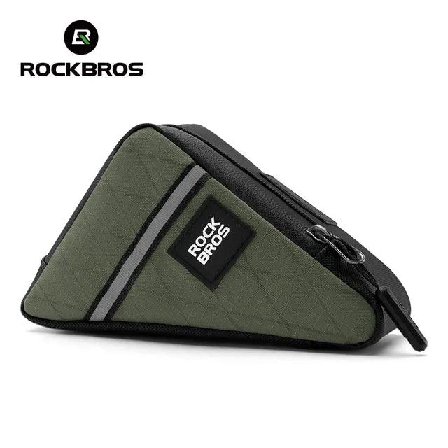 ROCKBROS Portable Bicycle Bags for Folding Bike Brompton Nylon Triangle Tube Bag Travel Casual Commute Tools Bag Bike Accessory