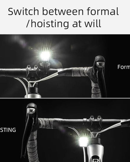 ROCKBROS Bike Front Light IPX6 Rainproof Type-c Rechargeable Bicycle Light 1000LM Cycling Headlight LED Flashlight MTB Bike Lamp
