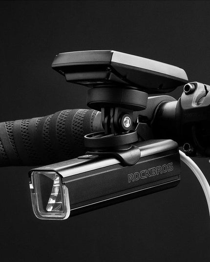 ROCKBROS Bike Light 1000LM Type-C Charging MTB Road Cycling Highlight Bike Light Front Lamp 4500mAh IPX6 Bicycle Accessories
