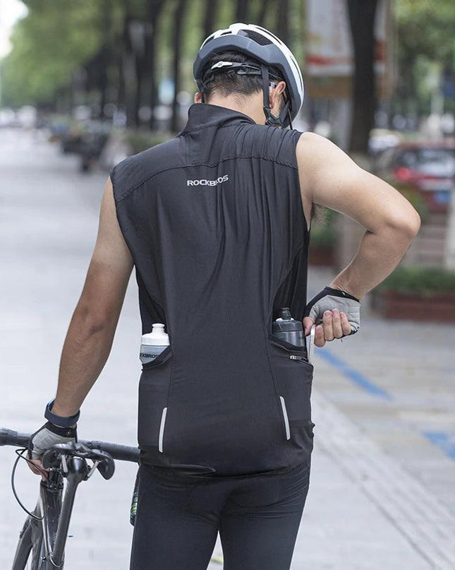 ROCKBROS Cycling Jacket Bicycle Men Jersey Breathable Clothing MTB Women Windproof Reflective Quick Dry Coat Sports Equipment