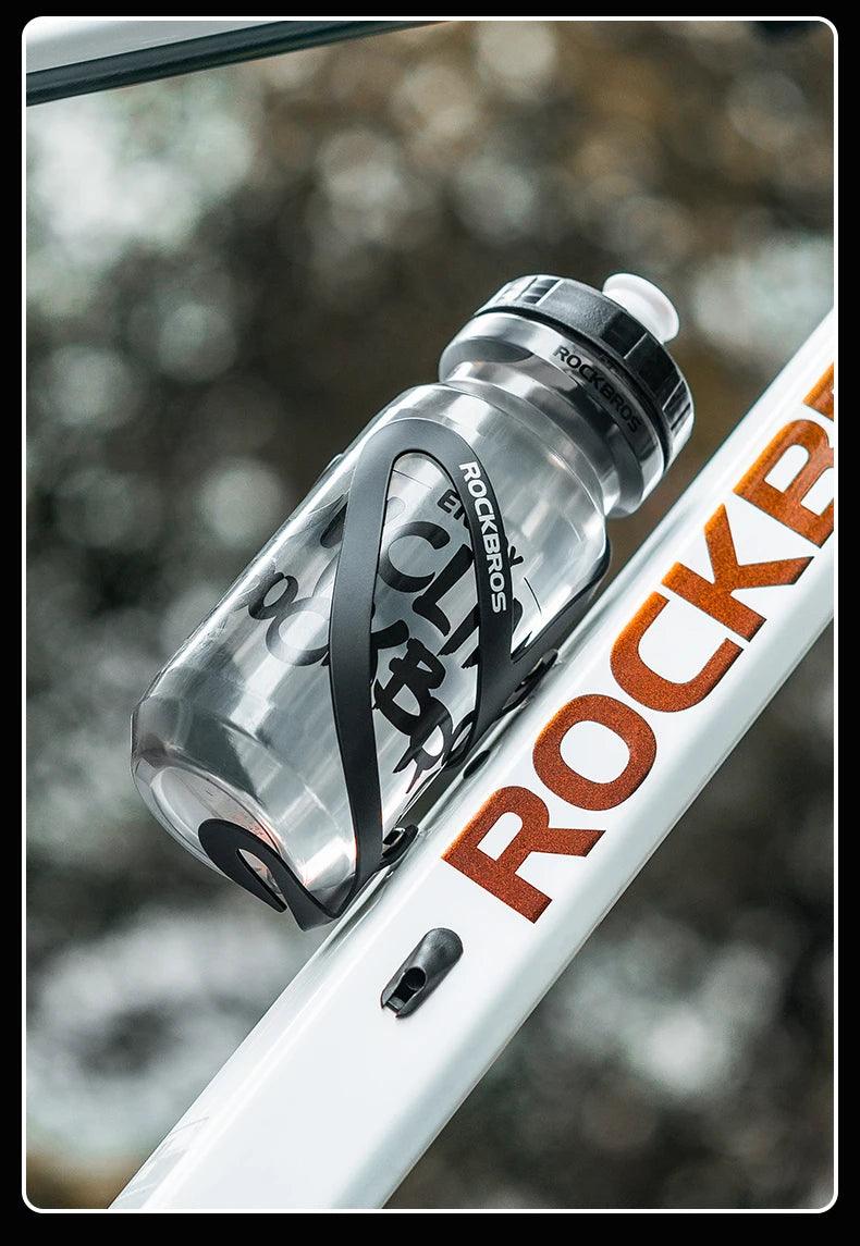 ROCKBROS Bottle Holder Aluminium Alloy Water Bottle Cage Adjustable Lightweight Mountain Cycling Bottle Cup Bracket Accessory