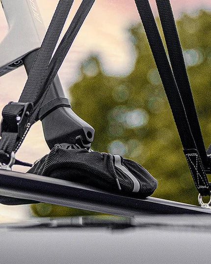 ROCKBROS Portable Bike Bicycle Rack Stand MTB Road Bike Travel Bicycle Roof Racks Carrier Quick Install Inverted Bike Roof Rack