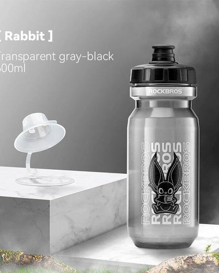 ROCKBROS Sports Water Bottle 600ml Leak-proof  PP5 Food-grade Material Sports Bottle Bicycle Lockable Cycling Water Kettle