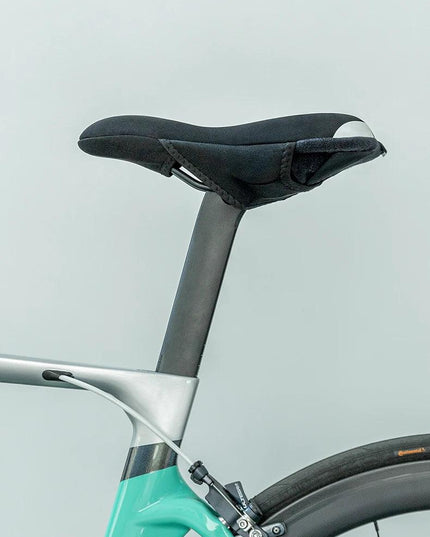 ROCKBROS Bicycle Saddle Cover MTB  With Rear Light Road Bike Seat Saddle Breathable Comfortable Cushion Cycling Saddle Cover