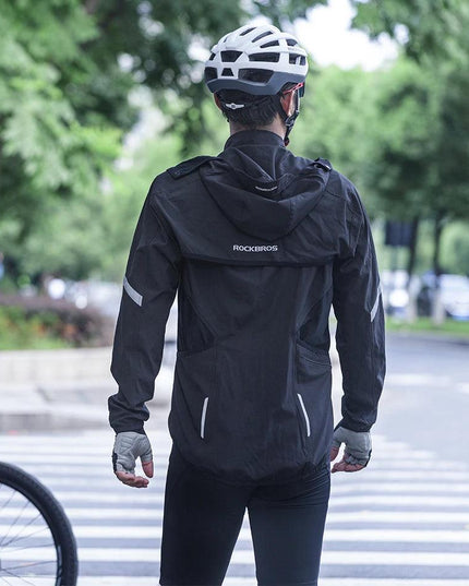 ROCKBROS Cycling Jacket Bicycle Men Jersey Breathable Clothing MTB Women Windproof Reflective Quick Dry Coat Sports Equipment
