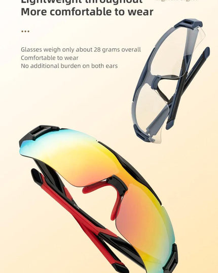 ROCKBROS Polarized Cycling Glasses Men Sports Sunglasses Road MTB Mountain Bike Bicycle Riding Protection Goggles Eyewear 5 Lens