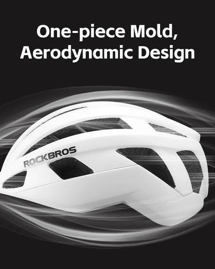 ROCKBROS Cycling Helmet Men Women Bicycle Helmet Intergrally-molded Adjustable MTB Road Thickened Sport Safe Hat Bike Helmet