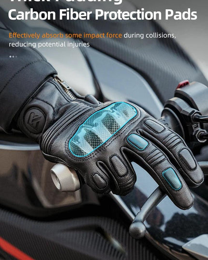 ROCKBROS Gloves Full Finger Racing Gloves Motorcycle Tactical Gloves Touch Screen Outdoor Sports Protection Cycling Bike Gloves