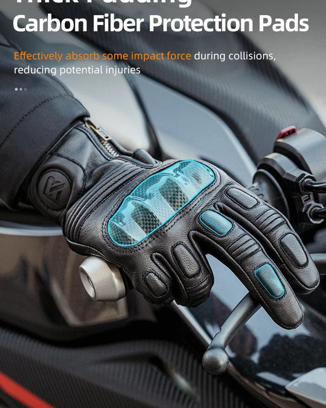 ROCKBROS Gloves Full Finger Racing Gloves Motorcycle Tactical Gloves Touch Screen Outdoor Sports Protection Cycling Bike Gloves
