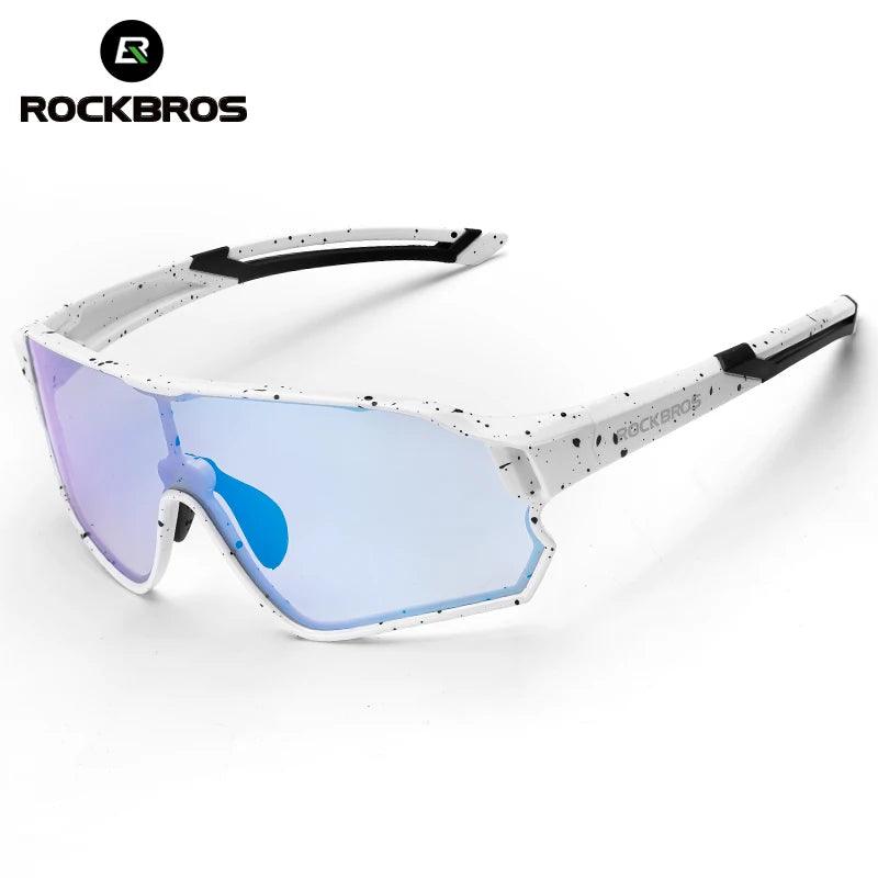 ROCKBROS Children's Cycling Glasses Polarised Sunglasses TR90 Flexible Frame for Boys Girls UV400 Protective Glasses Sports