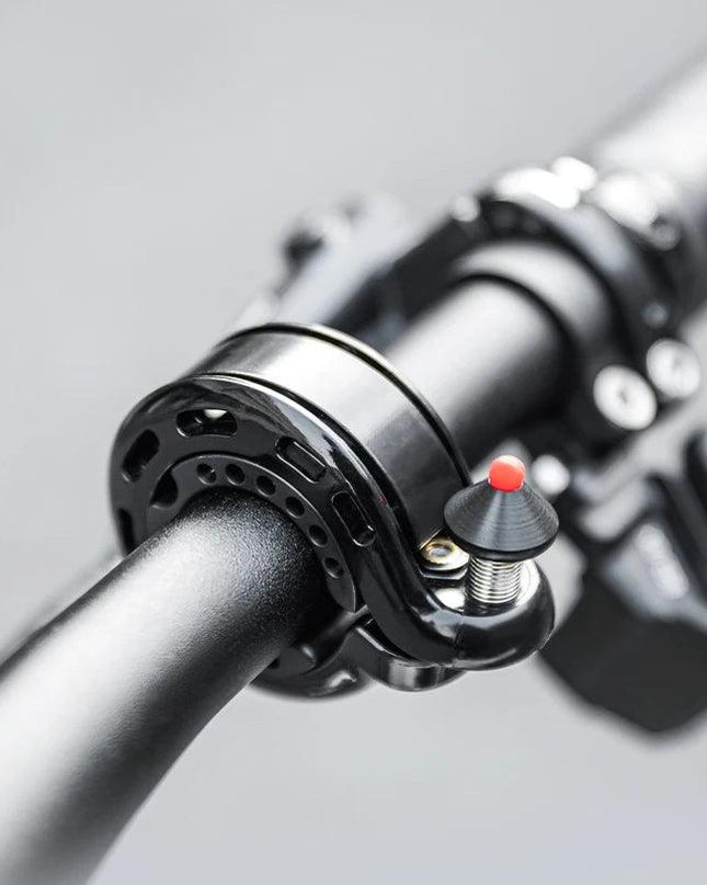ROCKBROS Bicycle Bell MTB Road Cycling Horn Bike Handlebar Bell Q-Type Hidden Bell Safety Rainproof Anti-Slip Bike Accessories