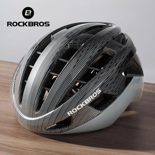 ROCKBROS Cycling Helmet Ultralight Fashion Breathable MTB Road Bicycle Helmet Men Women Suit 54-62CM Racing Bike Equipments ﻿