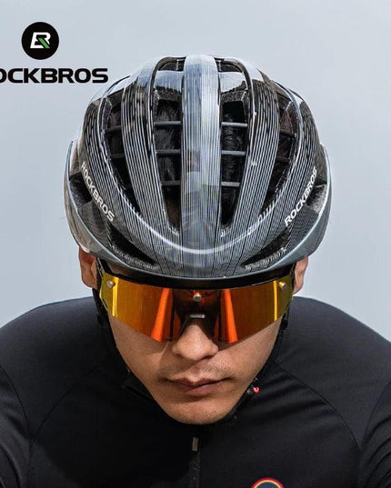 ROCKBROS Cycling Helmet Ultralight Fashion Breathable MTB Road Bicycle Helmet Men Women Suit 54-62CM Racing Bike Equipments ﻿