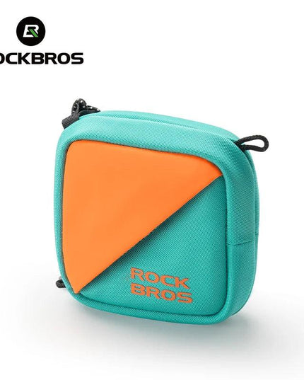 ROCKBROS Bicycle Saddle Bag Shoulder Bag Polyester Bike Tailbag Storage Seat Pouch Bag Outdoor Reflective Crossbody Bags