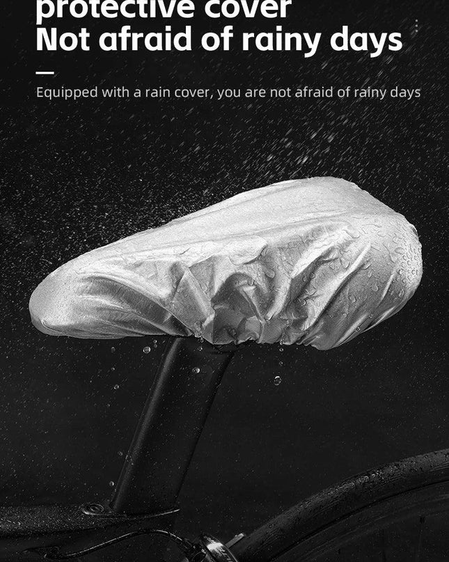 ROCKBROS Bicycle Saddle Cover Liquid Silicone Gel Breathable Seat Soft Thickened MTB Shockproof Cushion Cycling Accessories