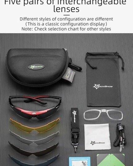ROCKBROS Bicycle Glasses Polarized Bike Sports Sunglasses Photochromic Men Women UV400 MTB Road Bike Goggles Outdoor Eyewear