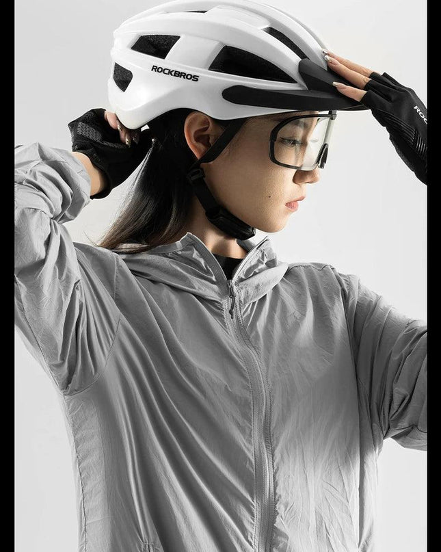ROCKBROS Ultra-Light Cycling Helmet Taillight Magnetic Goggles Integrated Bicycle Helmet High Quality Protection Mtb Road