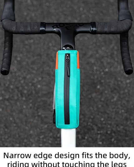 ROCKBROS Bicycle Bag Ultralight Top Front Tube Frame  Bag Large Capacity Reflective Portable Bike Bag Cycling Pannier Bag