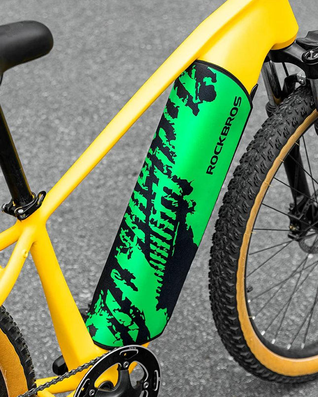 ROCKBROS Electric Bike Battery Cover Thick Weatherproof Dust Dustproof Reflective Scratch-Resistant Insulation Protector Winter