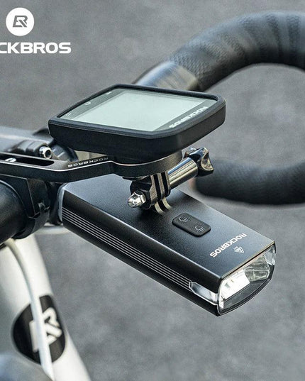 ROCKBROS 3000LM Bicycle Front Light 10000mAh Bicycle Light High Brightness Type-C Bike Lamp Road MTB Cycling Safety Front Lights